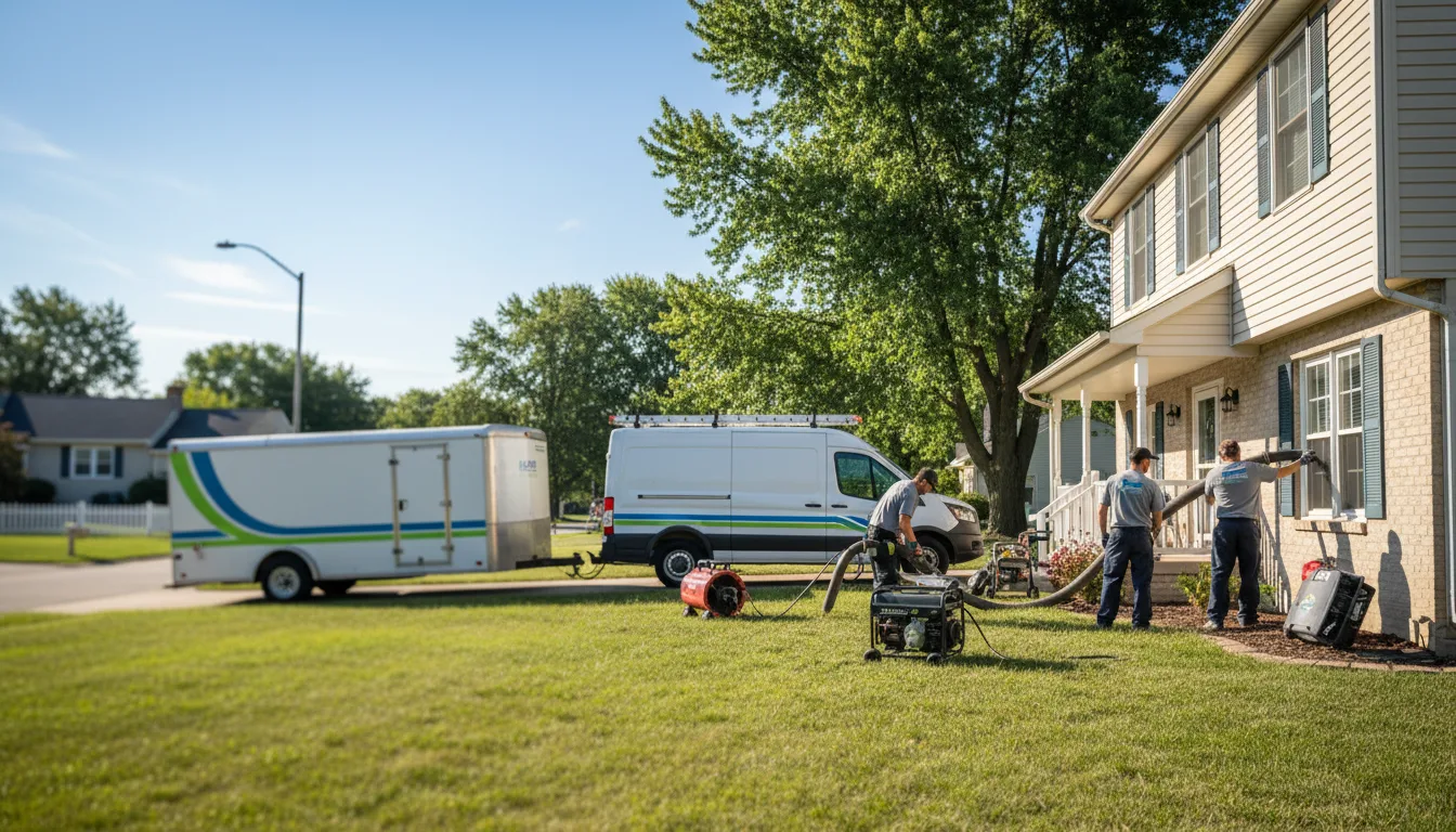Flooded Basement Restoration And Cleanup With Repair in Twin Bridges, MT near me